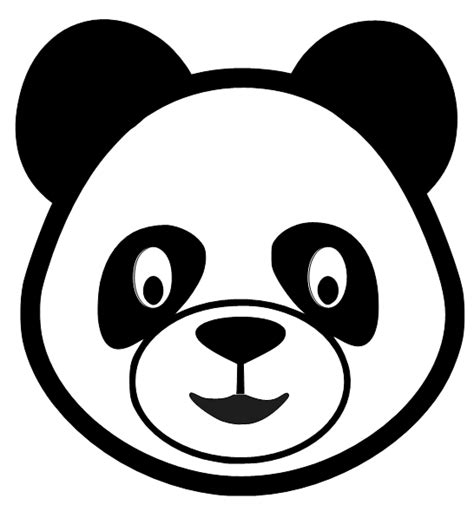 Cute Panda Head Clipart Free Wikiclipart