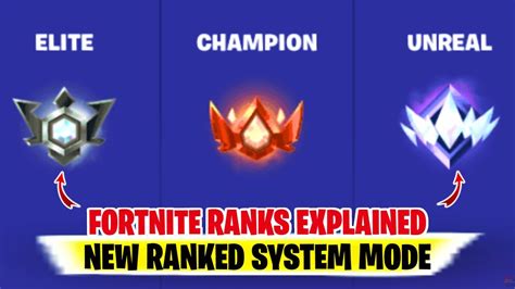 What Is Fortnite Ranked How Does Ranked Work In Fortnite What Is