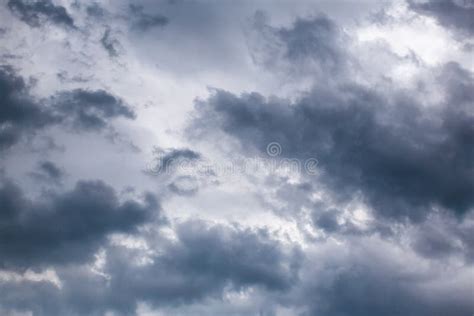 A Cloudy Sky Before The Rain Stock Image Image Of Cloudy
