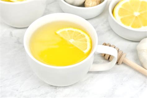 Lemon Ginger And Garlic Tea Recipe