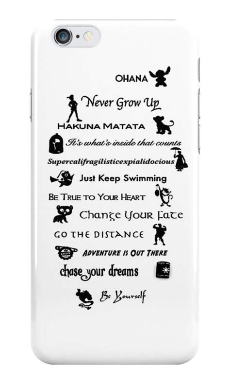 Discover and share phone cases disney quotes. Disney quotes case ($25) | Disney iPhone Cases | POPSUGAR Tech Photo 25