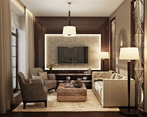 Marchenkoandpazyuk Design Small Luxury Apartment Design Living Room