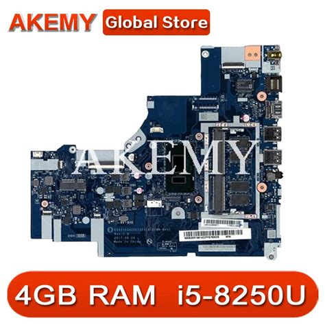 For Lenovo Ideapad 320 15ikb Laptop Motherboard With I5 8250u Cpu 4gb