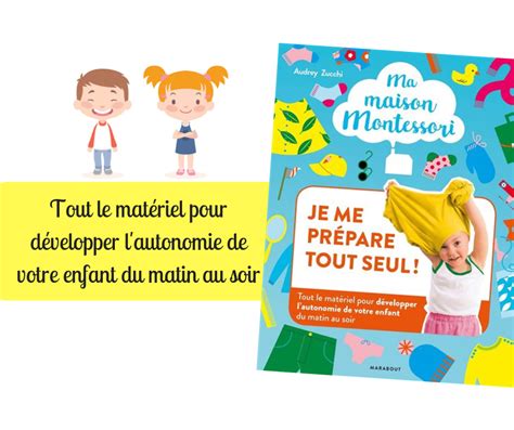 Kit Autonomie Des Enfants Montessori Cultivons Loptimisme