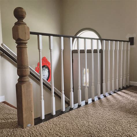 Our Piece Of Split House Stair Railing Make Over