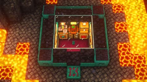 Minecraft How To Build An Underground Nether House Starter Base