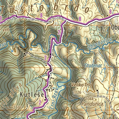 Zlatibor Mountaineering Map By Geoforma Fze Avenza Maps