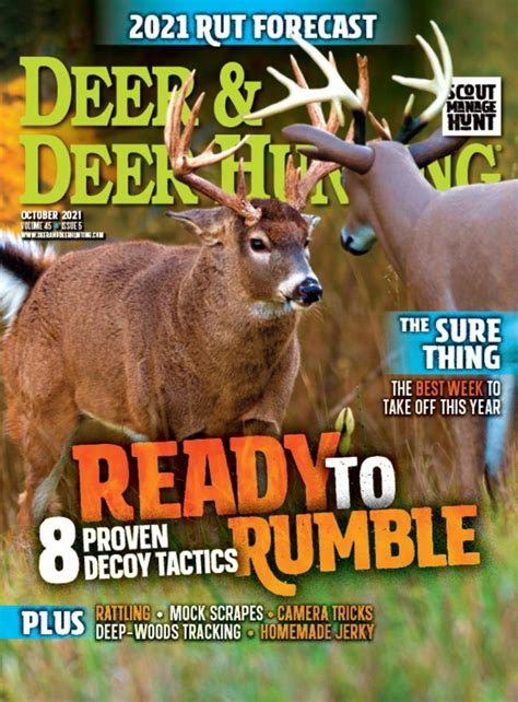 Deer And Deer Hunting Magazine Subscription Discount Whitetail Deer