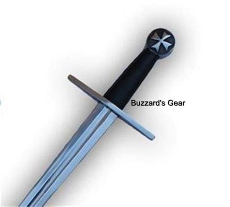 Knights Templar Sword Full Functional Battle Ready Tempered Steel