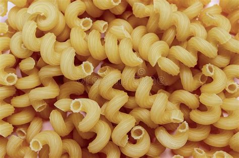 Pasta Spirals Yellow Organic Close Up Food Stock Photo Image Of Diet