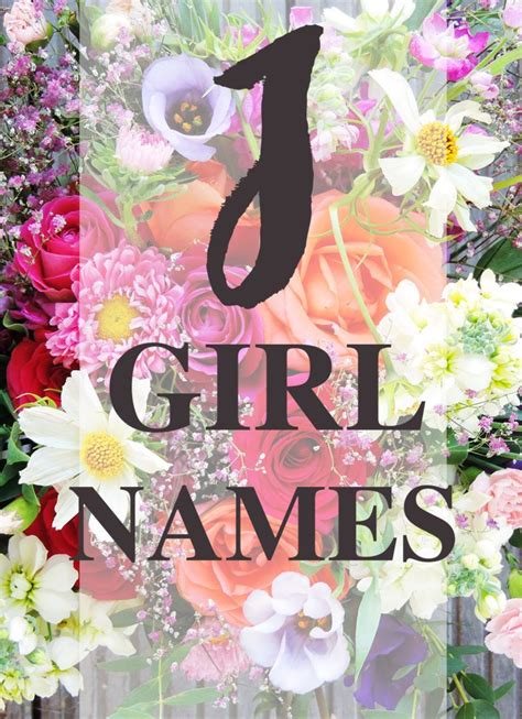 Girl Names That Start With J Good Life Of A Housewife Baby Girl