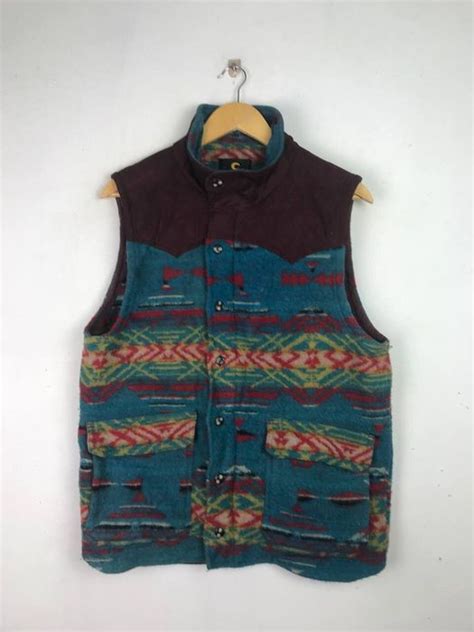 Tracey Vest Vintage Rare Navajo Design Vest Grailed