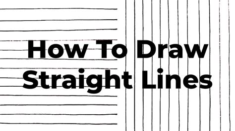 How To Draw Straight Lines Freehand Architecture Drawings Tutorial