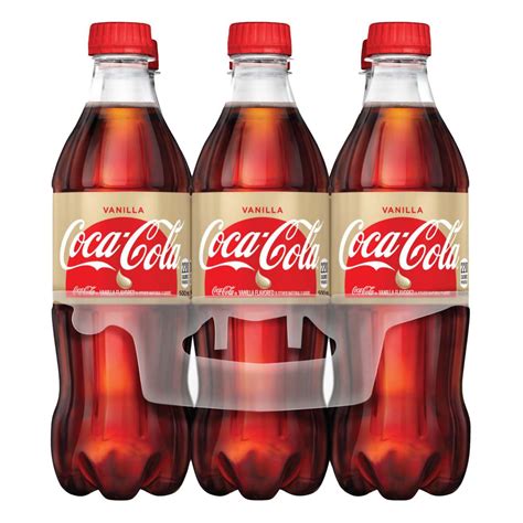 Coca Cola Vanilla 169 Oz Bottles Shop Soda At H E B