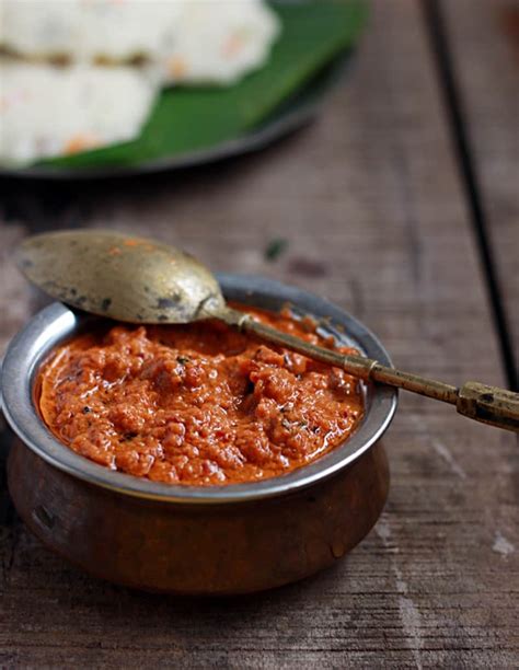 250 chutney recipes | indian chutney recipes. Kara chutney recipe, how to make kara chutney for idli