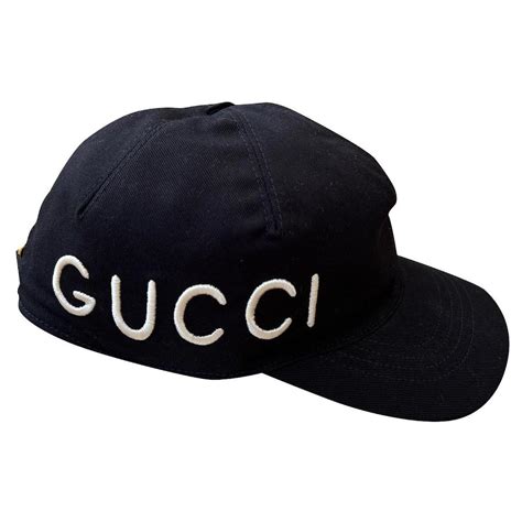 Gucci Hats Beanies Black Cotton Ref516183 Joli Closet
