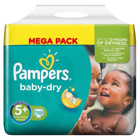 Pampers Baby Dry Nappies Size 5 1 X 68 Smudge And Dribble