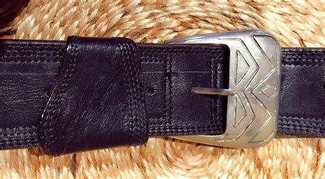 Buy Leather And Metal Vintage Belt Online In India Etsy
