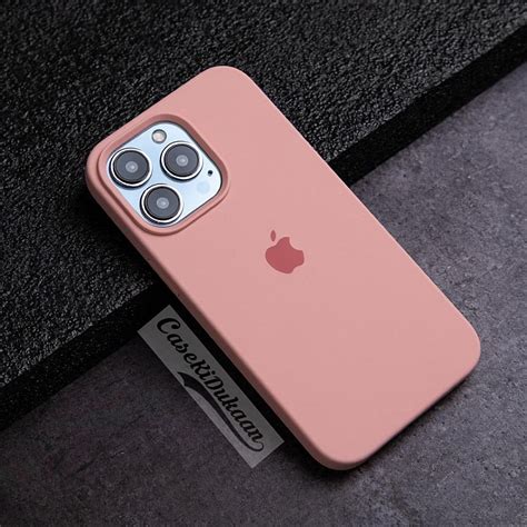 Buy Light Pink Silicon Case For Iphone 14 Pro Max