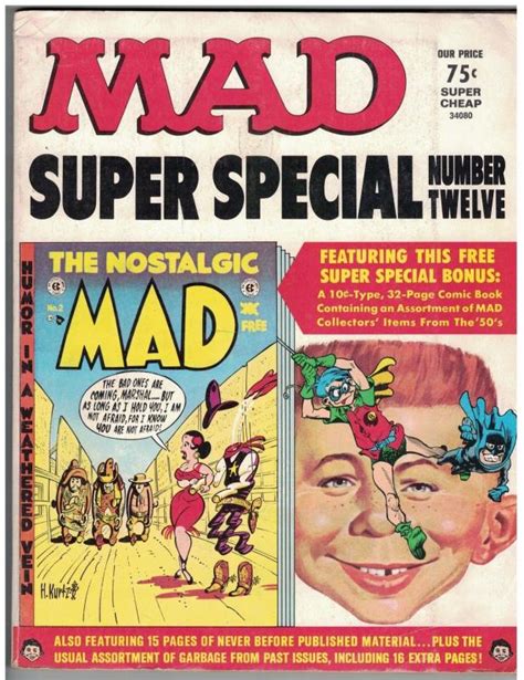Mad Special 1973 12 Vg Nostalgic Mad 2 Comic Collectibles