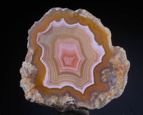 Well Arranged Molecules Mineral Specimen Agate Laguna Polished