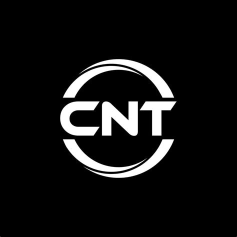 Cnt Letter Logo Design In Illustration Vector Logo Calligraphy