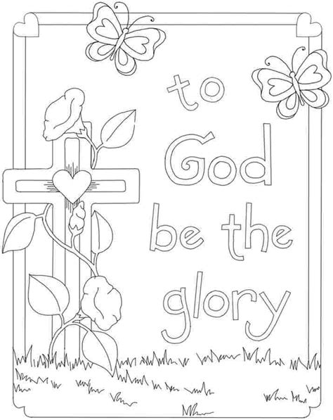 Religious Free Printable Religious Easter Coloring Pages Coloring