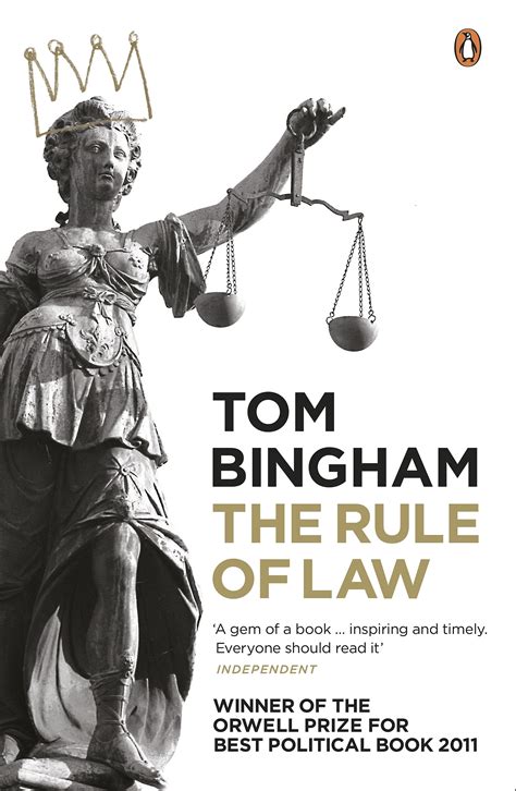 The Rule Of Law By Tom Bingham Penguin Books New Zealand