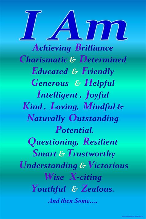 Positive Affirmations Posters Positive Affirmations M Vrogue Co