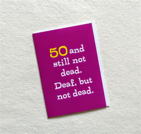Funny 50th Birthday Card For Mumdadherhimrelativebest Etsy