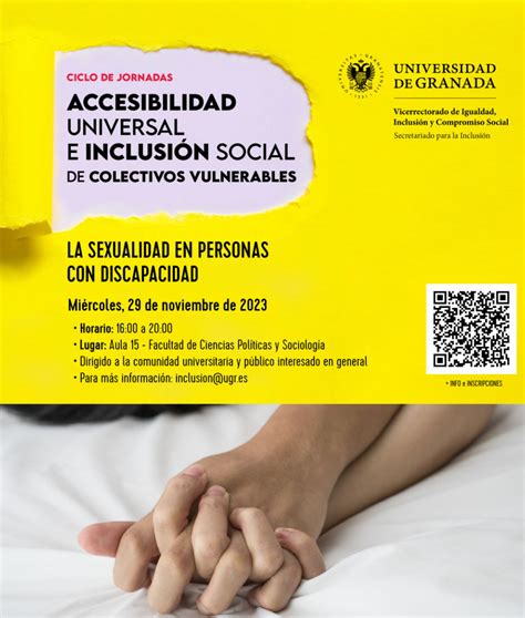 Participa En La Jornada La Sexualidad En Personas Con Discapacidad Facultad De Ciencias De La