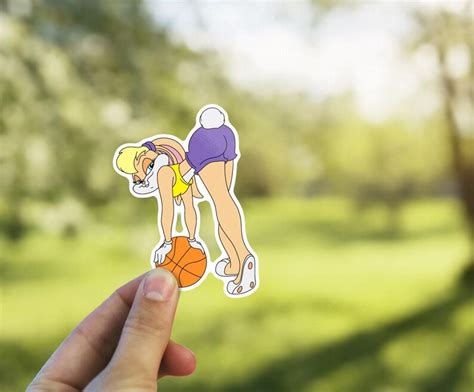 sexy lola bunny sticker looney tunes decal anime booty etsy