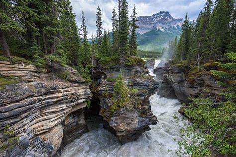 Athabasca Falls In Jasper National Park Alberta Canada Supercoolpics