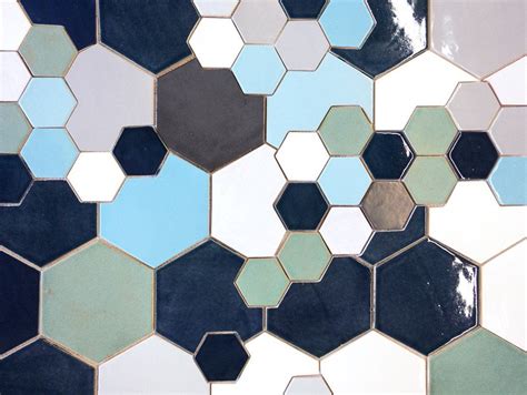 7 Modern Ways To Mix And Match Tile Shapes Mercury Mosaics Walk In