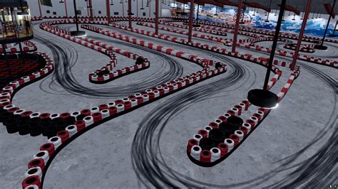 Assetto Corsa Indoor Kart Track Wip Youtube