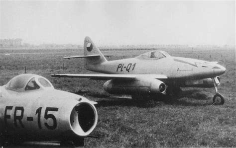 A Czech Avia S 92 Next To A Mig 15 At An Airfield Fighter Jets Jet