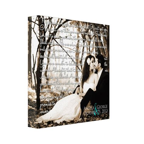 Personalized Canvas Print 10x10 Photo Canvas Photo On