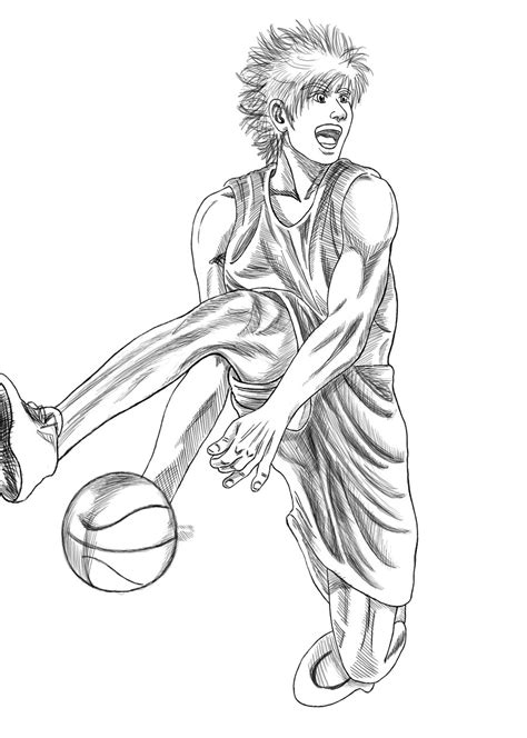Why don't we start learning first how to draw a basket player? Basketball Drawing Pictures at GetDrawings | Free download