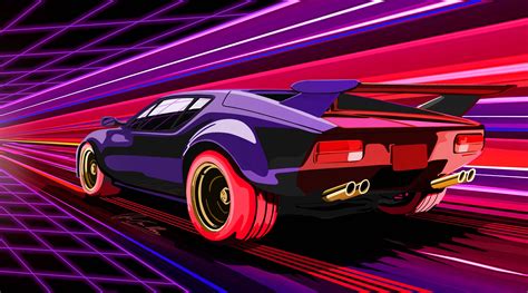 80s 4k Wallpaper Pack Outrun