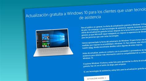 Sigue Siendo Posible Actualizar Gratuitamente A Windows Diario TI