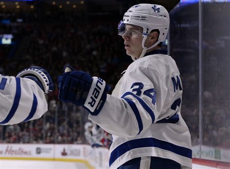 Watch Maple Leafs Rookie Auston Matthews Records Four Goals In Nhl Debut Updated