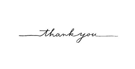 Clearance Fancy Calligraphy Thank You Rubber Stamp Calligraphy Thank