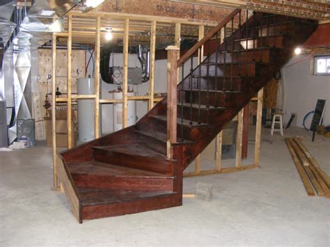 For example, a stairway from the basement play room or media room that leads near an upstairs home office or bedroom could prove disruptive. Basement winder stair - very beautiful stain choice on Map ...