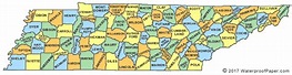Maps Of Tennessee Counties