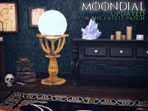 The Path Of Nevermore Moondial Lamp Sims 4 Downloads