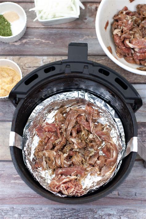 Air Fryer Steak Gyros Recipe With Homemade Tzatziki Sauce Simplify