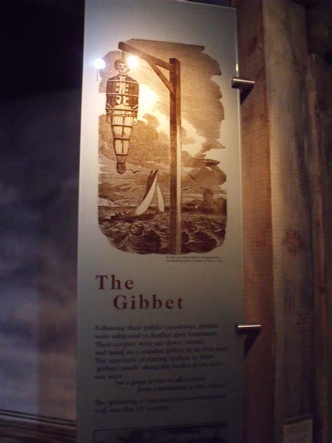 Museum Of London Docklands The Gibbet Sign Inside The Flickr
