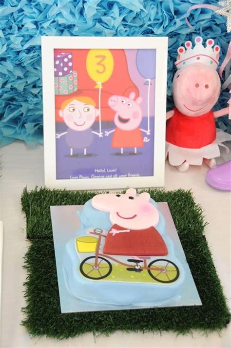 Peppa Pig Party Planning Ideas Supplies Idea Cake Decorations Cupcakes