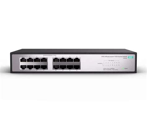 Hpe Officeconnect 1420 16 Port Gigabit Ethernet Unmanaged Switch 16 X
