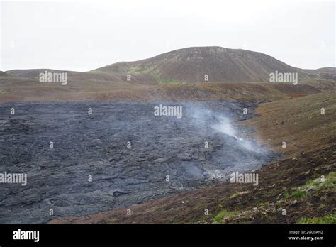 Iceland Volcano Eruption Lava Field July2021 Fagradalsfjall
